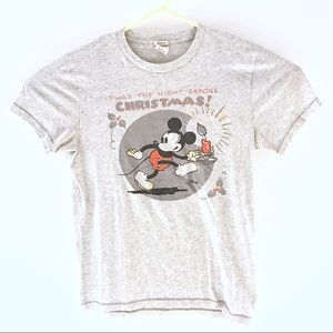 Abercrombie & Fitch Mickey Mouse Christmas Tee